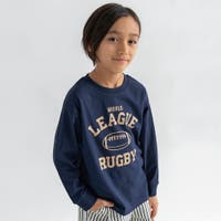 Tシャツ ブルー・ネイビー/青・紺色系 （キッズ） - ファッション通販