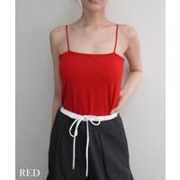 キャミソール レッド/赤色系｜レディース｜Shoplist