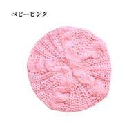 ベレー帽 ピンク/桃色系（レディース） - ファッション通販