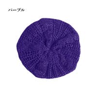 ベレー帽 パープル/紫色系（レディース）のアイテム