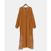 シャツワンピース オレンジ/橙色系（レディース）| ファッション通販