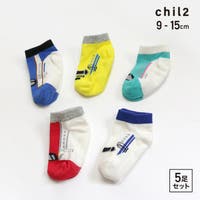 chil2 | 靴下 5足セット JR  ソックス ベビー キッズ 子供服 新幹線 男の子