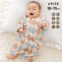 chil2（チルツー）のベビー/べビーロンパース・カバーオール
