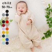 chil2（チルツー）のベビー/べビーロンパース・カバーオール