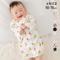 chil2（チルツー）のベビー/べビーロンパース・カバーオール