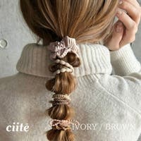 ciite'（シーテ）のヘアアクセサリー/ヘアゴム
