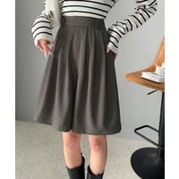 シェリエ　sheller Joliキュロットパンツ　グレーチェック IMG-0425_2ac5b6b2-a504-4a75-