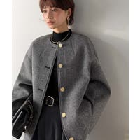 Classical Elf （クラシカルエルフ）のアウター(コート・ジャケットなど)/ノーカラージャケット