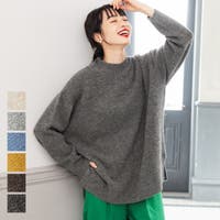 coca | ボトルネックヤク風ニット