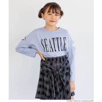 Tシャツ ブルー・ネイビー/青・紺色系 （キッズ） - ファッション通販