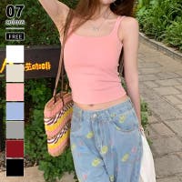 キャミソール ピンク/桃色系（レディース） - ファッション通販