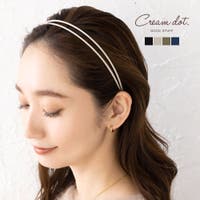 CREAM-DOT（クリームドット）のヘアアクセサリー/カチューシャ