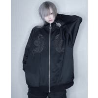 【クーポン対象外】 ilililハイネックオーバーサイズトラックジャケット 全1色 トップス