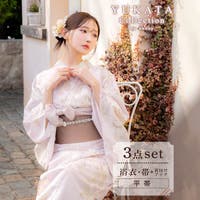 浴衣 バラ・ローズ柄 （レディース）のアイテム - ファッション