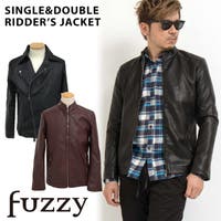fuzzy（ファジー）のアウター(コート・ジャケットなど)/ライダースジャケット