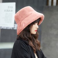 ハット ピンク/桃色系（レディース） - ファッション通販SHOPLIST
