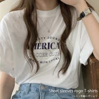 半袖 Tシャツ AMERICA トップス 夏服 夏 韓国 韓国ファッション