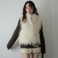 ダウンベスト ホワイト/白色系｜レディース｜Shoplist