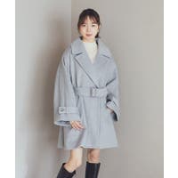 ハーフコート グレー/灰色系（レディース）のアイテム