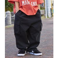 パンツ・ズボン ブラック/黒色系 （キッズ）のアイテム - ファッション