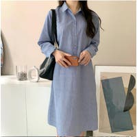 レディースシャツワンピース 細身 スリム ファッション通販shoplist ショップリスト