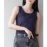 タンクトップ ブルー・ネイビー/青・紺色系｜レディース｜Shoplist