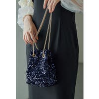 パーティバッグ ブルー・ネイビー/青・紺色系｜レディース｜Shoplist