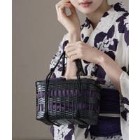 カゴバッグ パープル/紫色系｜レディース｜Shoplist
