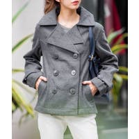 レディースpコート グレー 灰色系 ファッション通販shoplist ショップリスト