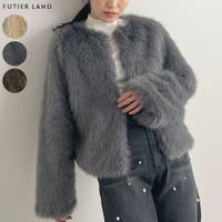 futier land（フューティアランド）のアウター(コート・ジャケットなど)/ファーコート