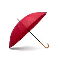 傘・日傘・折りたたみ傘 レッド/赤色系（レディース） - ファッション
