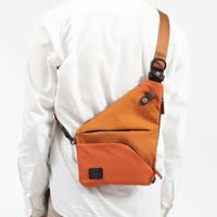 BOBLBEE ウエストバッグ オレンジ 80s USA製 FIELDLINE ナイロン ウエストバッグ 蛍光オレンジ