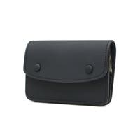 2ページ目）二つ折り財布 ブラック/黒色系（レディース