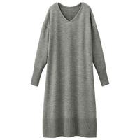 ニットワンピース グレー/灰色系(レディース)のアイテム ...