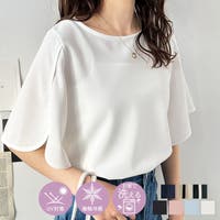 ブラウス デコルテ見せ (レディース)のアイテム ブラウス デコルテ見せ (レディース)のアイテム