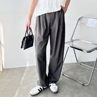 つぼね様グレー　ワイドパンツ　19号 エアリーワイドパンツ ライトグレー F / 大人服 – 10mois 公式