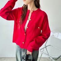美品希少ST. JOHN COLLECTION レッドカーディガン サイズ4 楽天市場】カーディガン レディース ニットセーター 秋冬 長袖