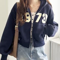 パーカー ブルー・ネイビー/青・紺色系（レディース）のおすすめ
