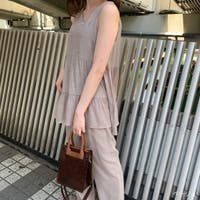 レディースセットアップ ベージュ系 ファッション通販shoplist ショップリスト