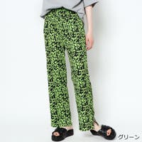 レディースワイドパンツ グリーン カーキ 緑色系 ファッション通販shoplist ショップリスト