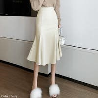 スカート ホワイト/白色系（レディース）のアイテム - ファッション 
