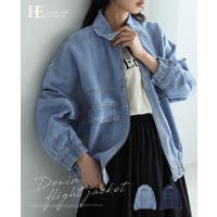 HAPPY急便 by VERITA.JP（ハッピーキュウビン バイ ベリータジェーピー）のアウター(コート・ジャケットなど)/デニムジャケット