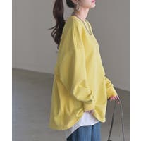 レディースで人気の トレーナー イエロー/黄色系 - ファッション