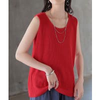 タンクトップ レッド/赤色系｜レディース｜Shoplist