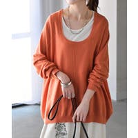 8ページ目）トップス オレンジ/橙色系（レディース） - ファッション