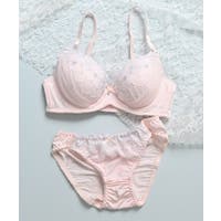 ブラ&ショーツセット ピンク/桃色系（レディース