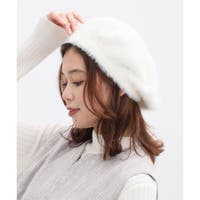 ベレー帽 ホワイト/白色系（レディース）のアイテム - ファッション
