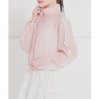 ブルゾン ピンク/桃色系（レディース）のアイテム