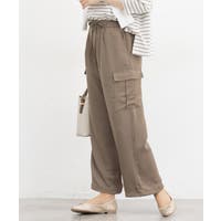 カーゴパンツ ブラウン/茶色系（レディース） - ファッション