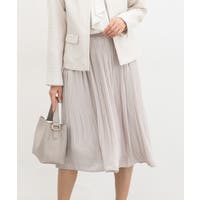 プリーツスカート グレー/灰色系（レディース） - ファッション通販